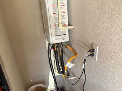 Wall Mounted Tankless Water Heater Replacement